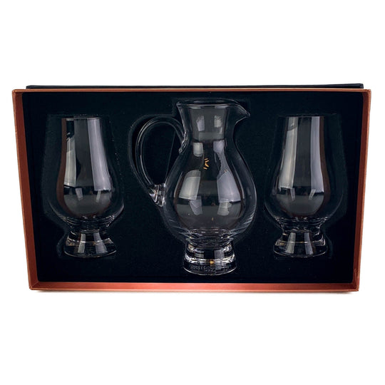 In this photo Glencairn Glass Water Jug Gift Set Mood4Whisky