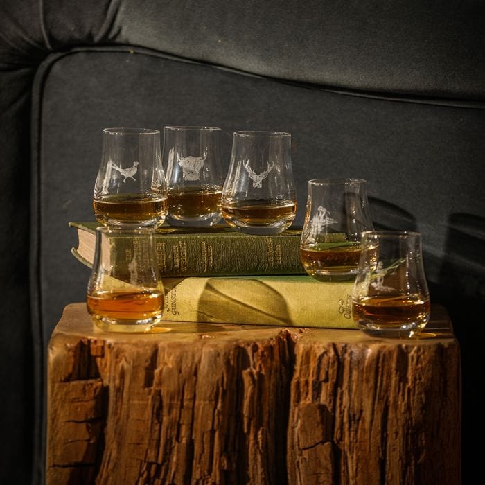 In this photo Whisky Tasting Glass Fishing Mood4Whisky