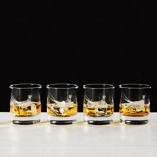In this photo Whisky Tumblers 4x Pheasant Mood4Whisky