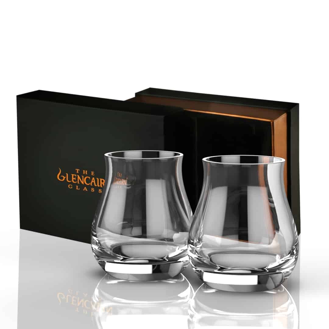 In this photo Glencairn Mixer Set of 2 glasses in gift box MoodCompanyNL